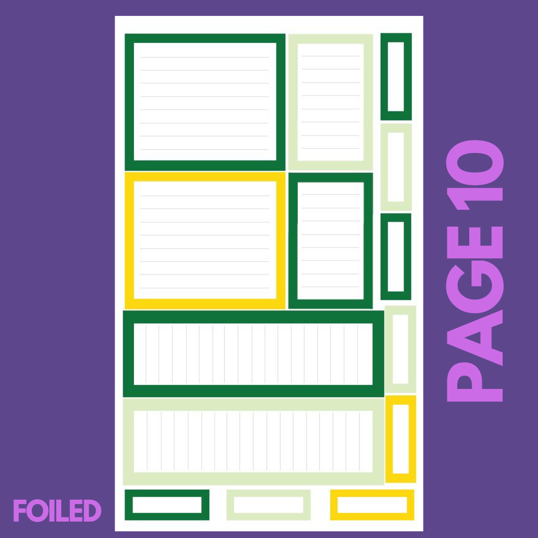 INDIVIDUAL SHEETS Spring Boxes 2.0