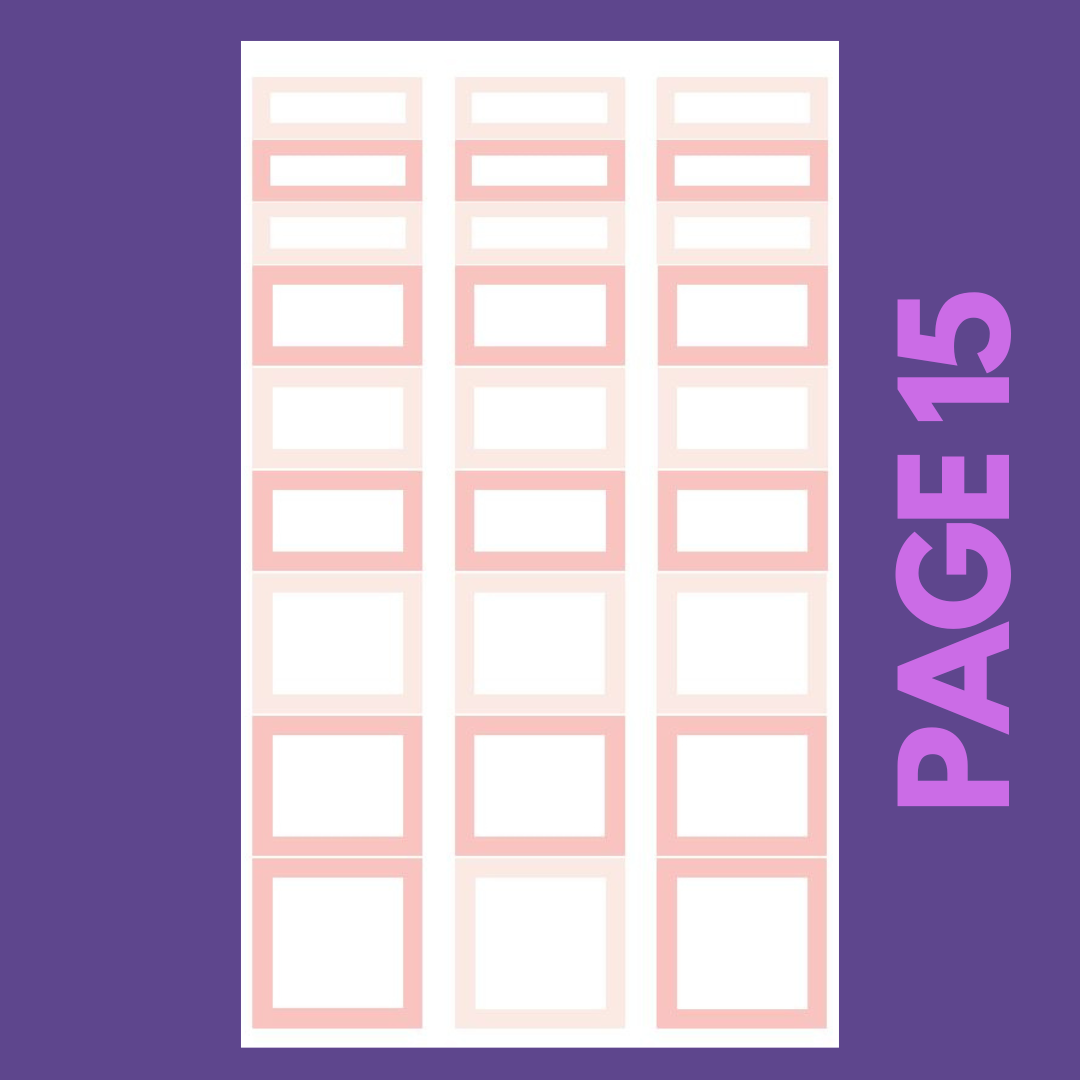 INDIVIDUAL SHEETS Spring Boxes 2.0