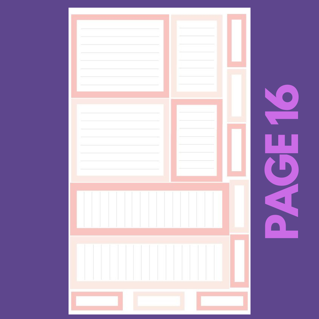 INDIVIDUAL SHEETS Spring Boxes 2.0