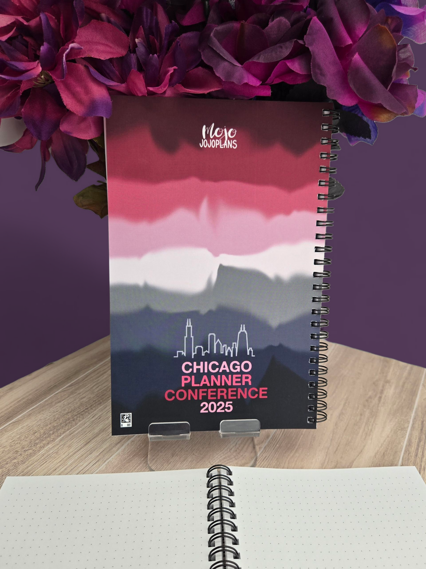 CPC- Create. Plan. Connect (Red) Spiral notebook