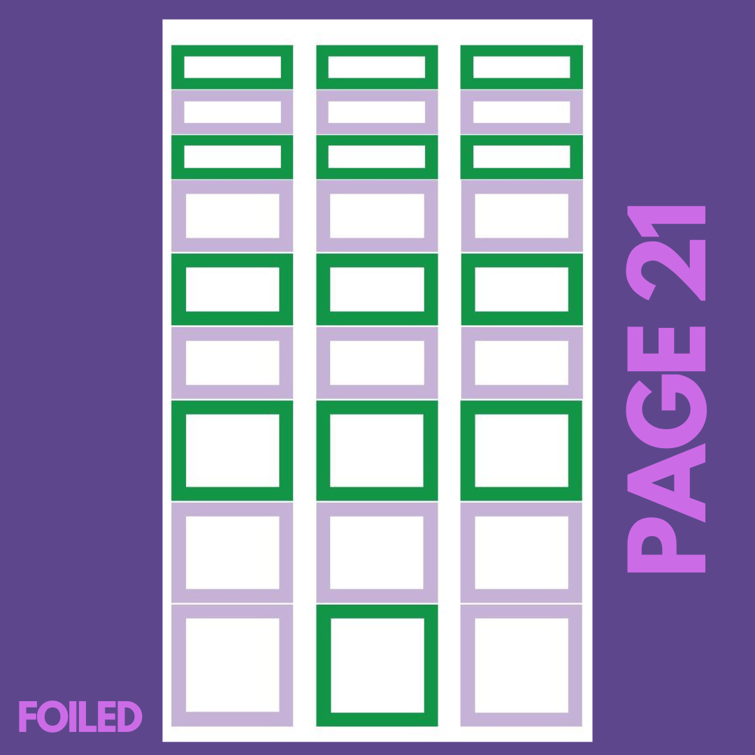 INDIVIDUAL SHEETS Spring Boxes 2.0