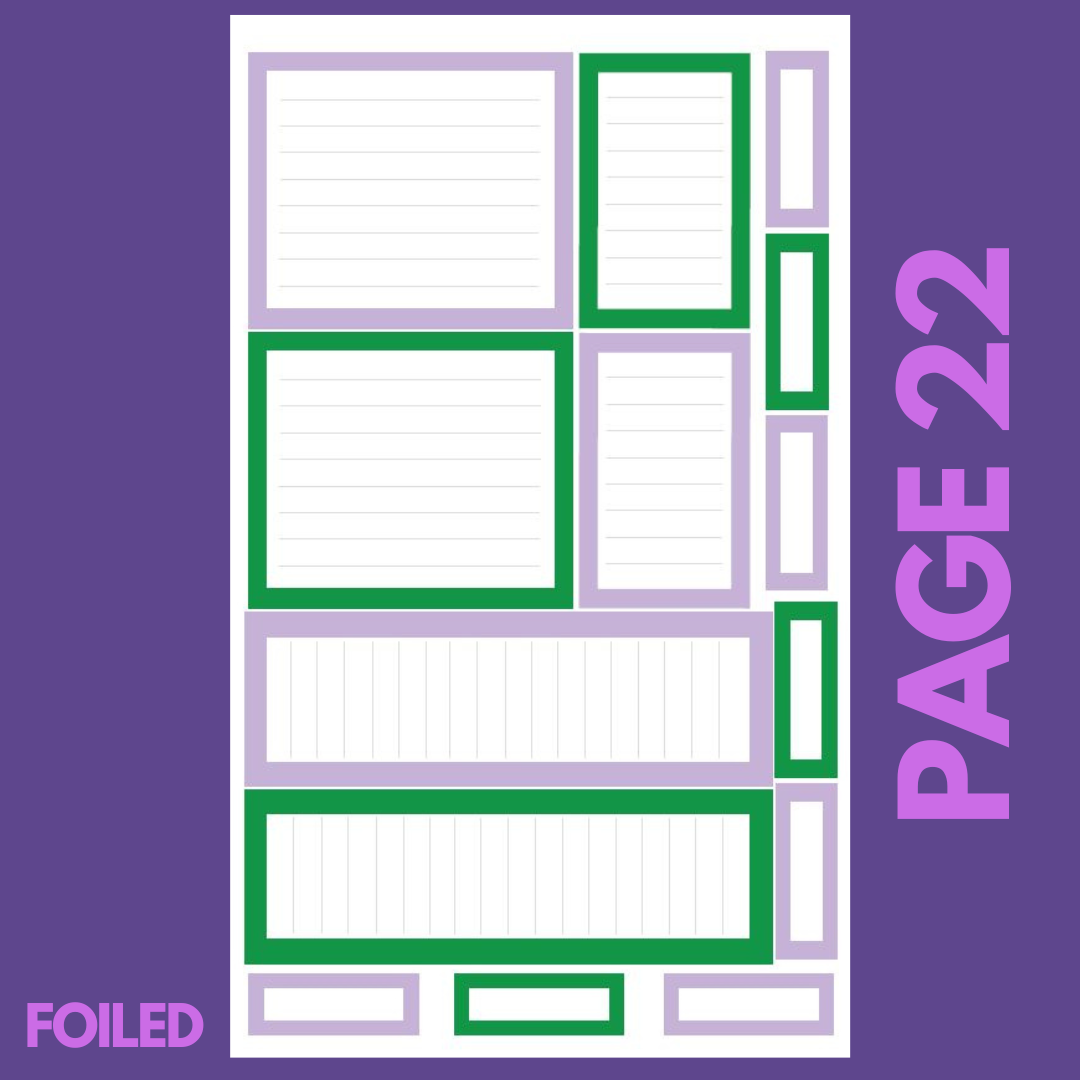 INDIVIDUAL SHEETS Spring Boxes 2.0