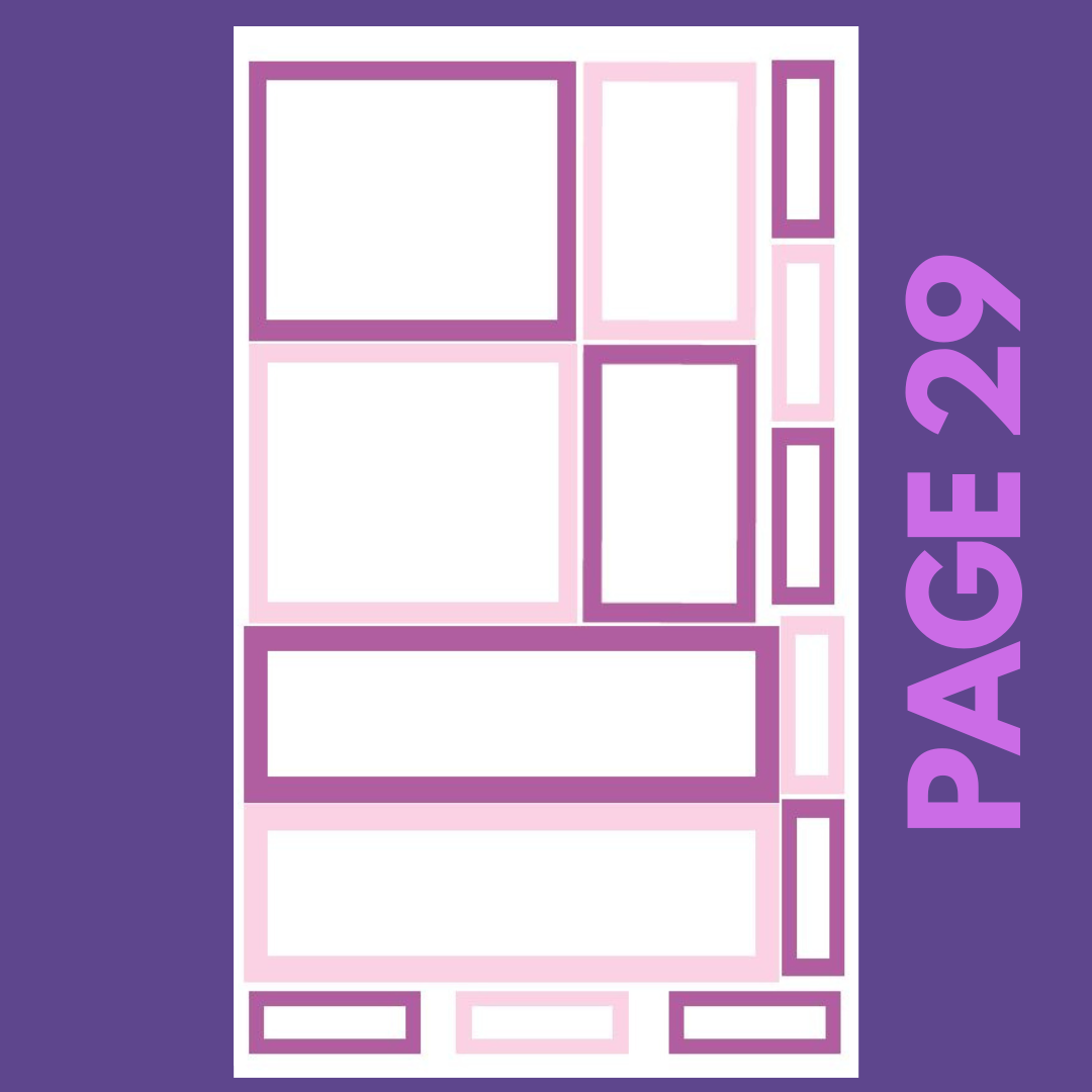 INDIVIDUAL SHEETS Spring Boxes 2.0