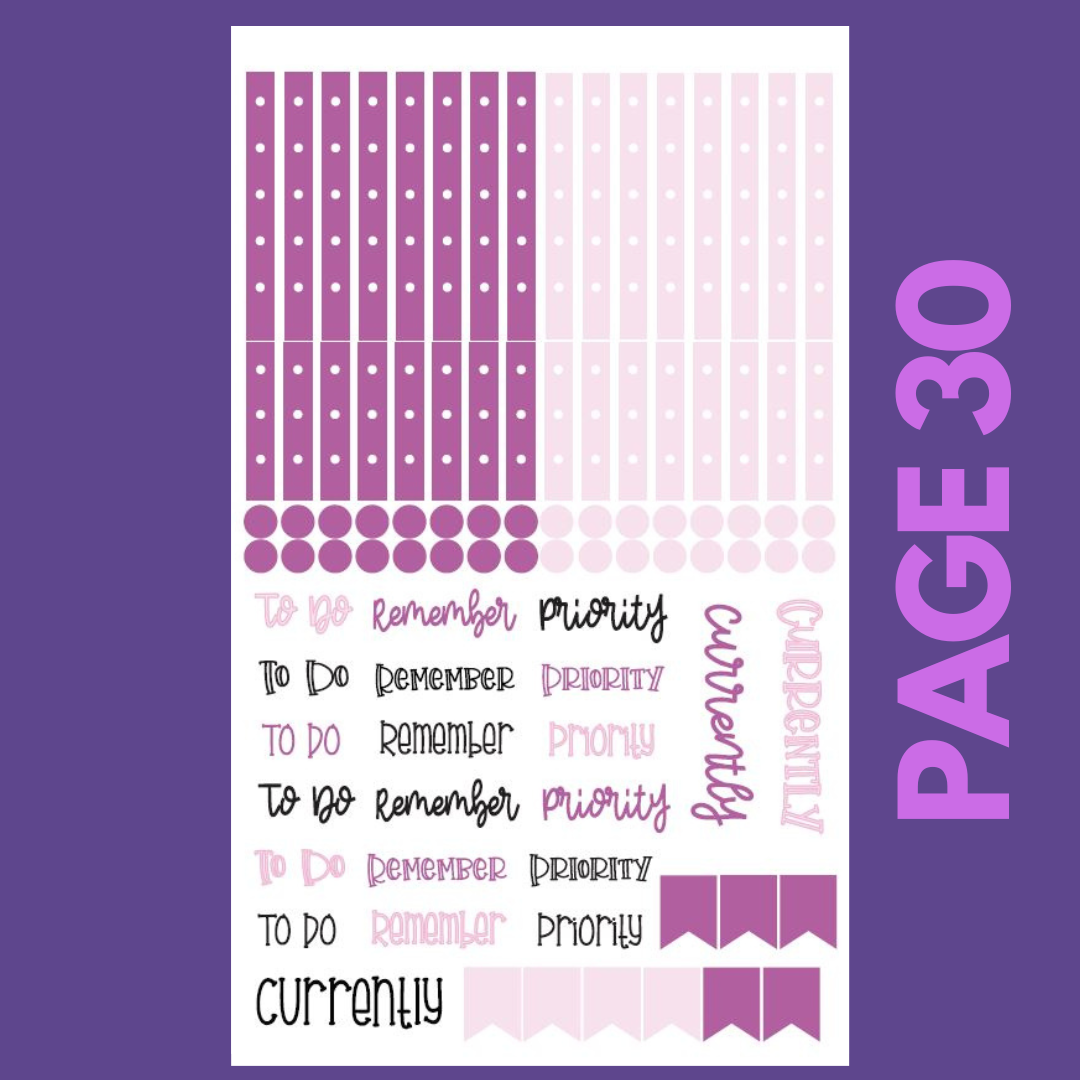INDIVIDUAL SHEETS Spring Boxes 2.0