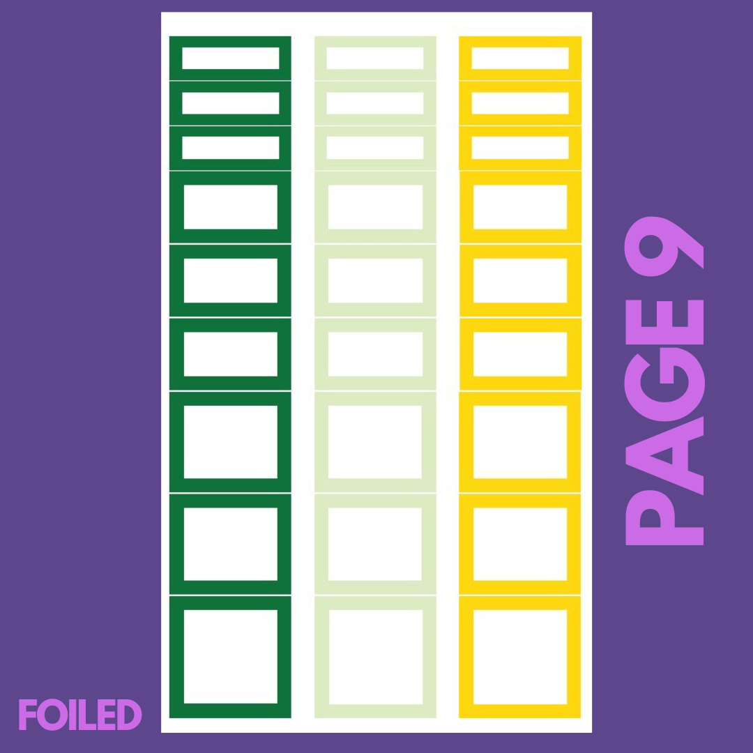 INDIVIDUAL SHEETS Spring Boxes 2.0