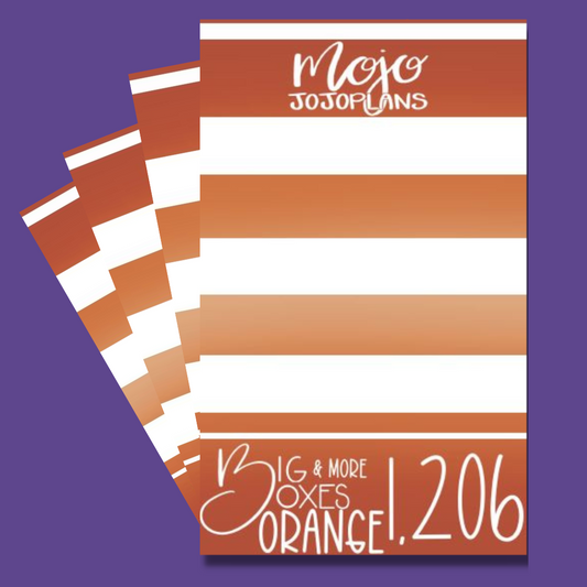 BIG Orange Boxes & More Sticker Book