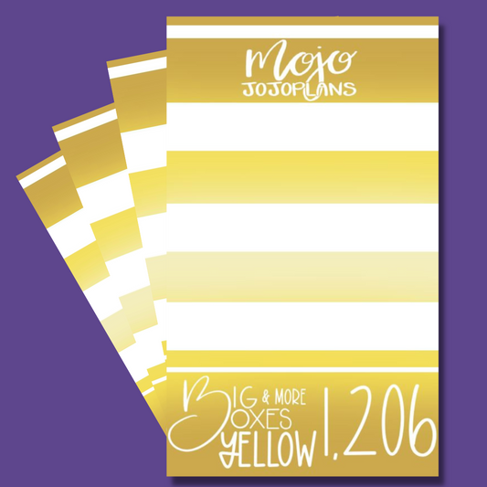 BIG Yellow Boxes & More Sticker Book