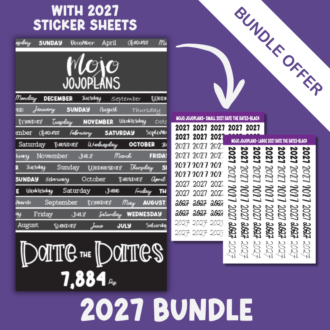 2027 Date the Dates Bundle