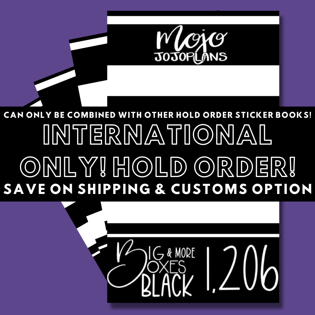 INTERNATIONAL ONLY- Big Sticker Books Options (No U.S. Orders)