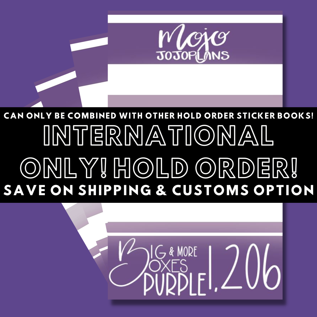 INTERNATIONAL ONLY- Big Sticker Books Options (No U.S. Orders)
