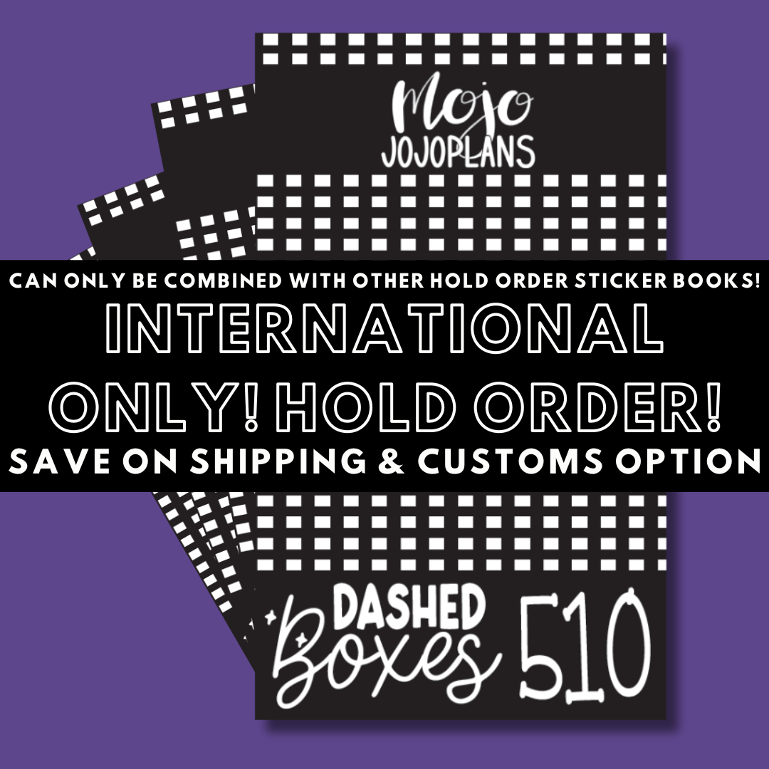 INTERNATIONAL ONLY- Classic Sticker Books Options (No U.S. Orders)