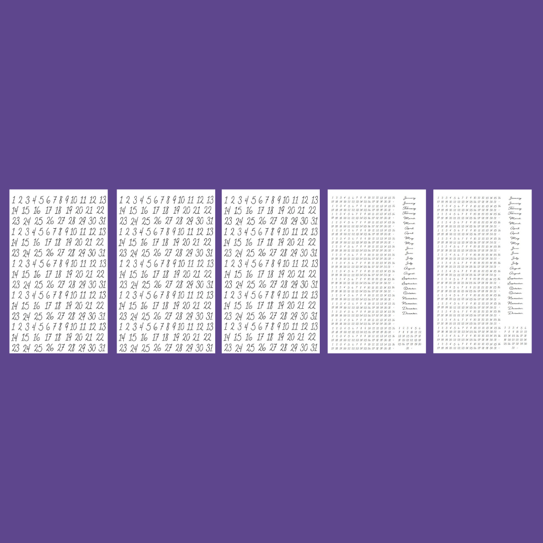 Date It! Sticker Book REVAMPED