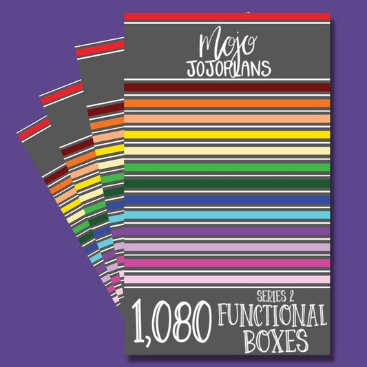 Functional Boxes SERIES 2 Sticker Book