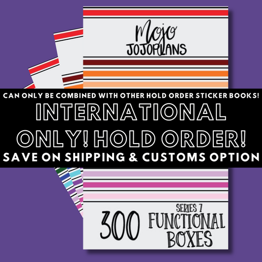 INTERNATIONAL ONLY- FUNctional Boxes Series 7 Hold Order