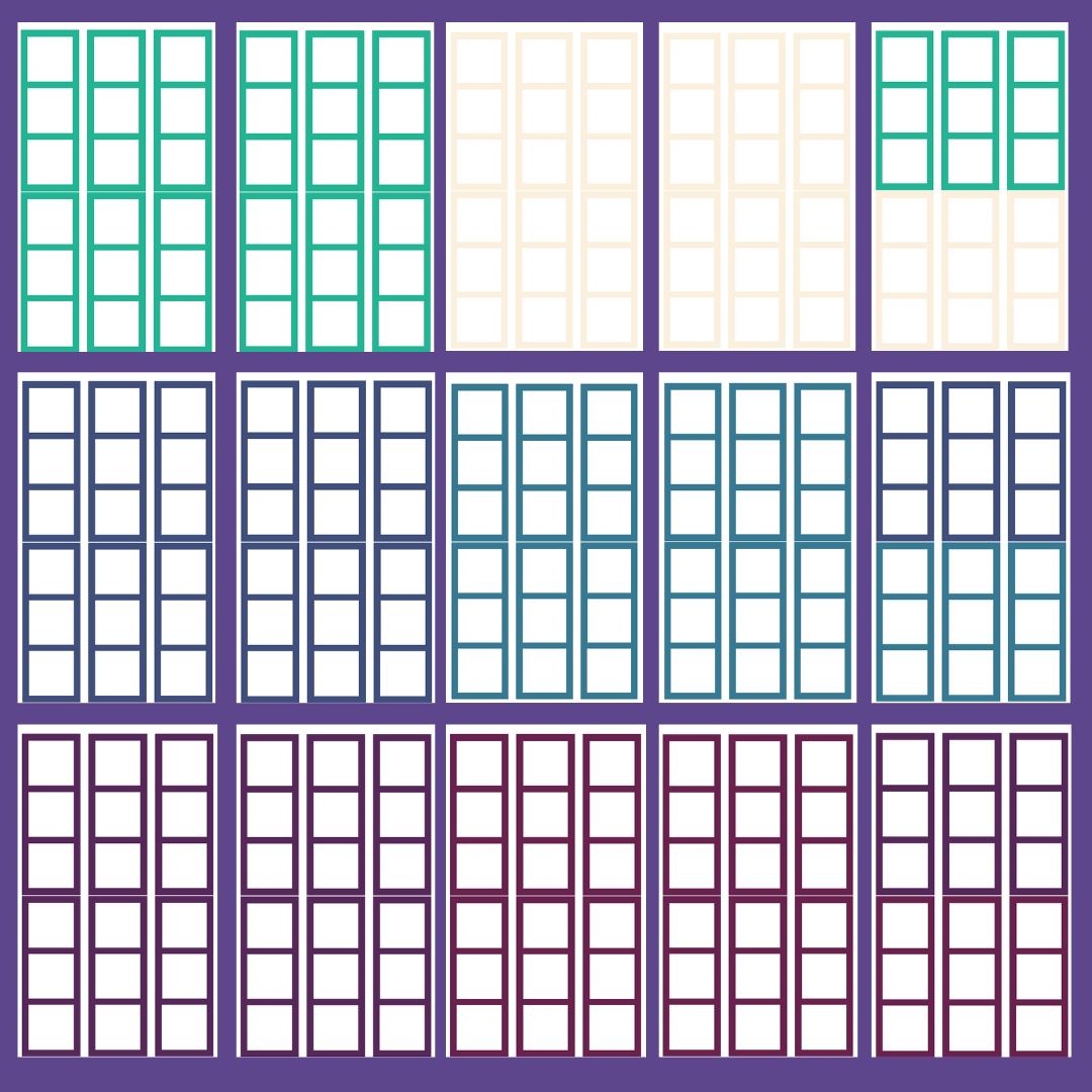 Jewel Tone Functional Boxes SERIES 4 Sticker Book