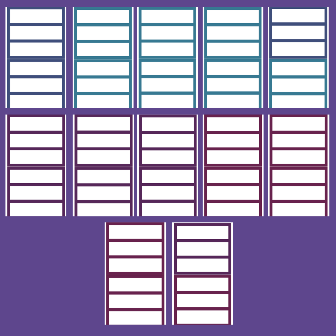 Jewel Tone Functional Boxes SERIES 7 Sticker Book