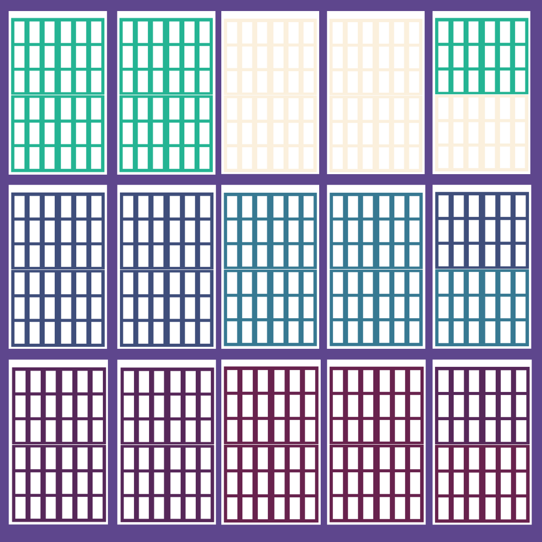 Jewel Tone Functional Boxes SERIES 2 Sticker Book