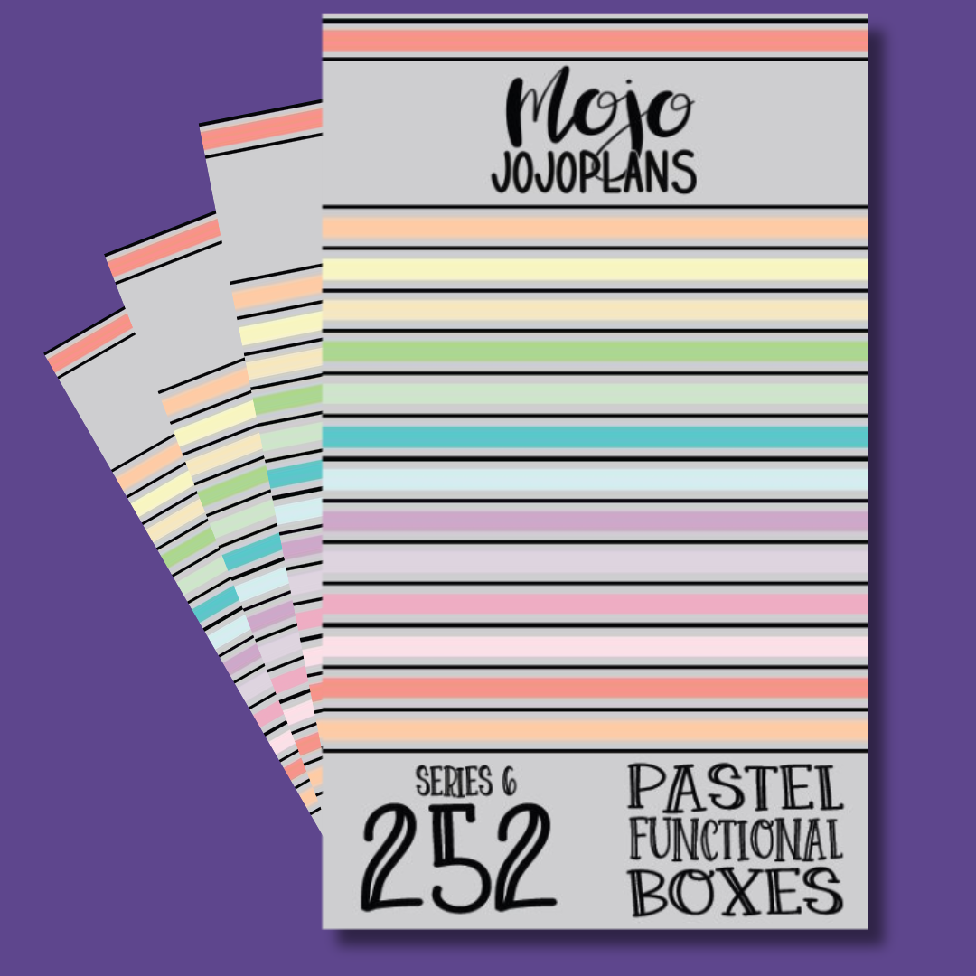 The Pastel FUNctional Boxes Bundle!