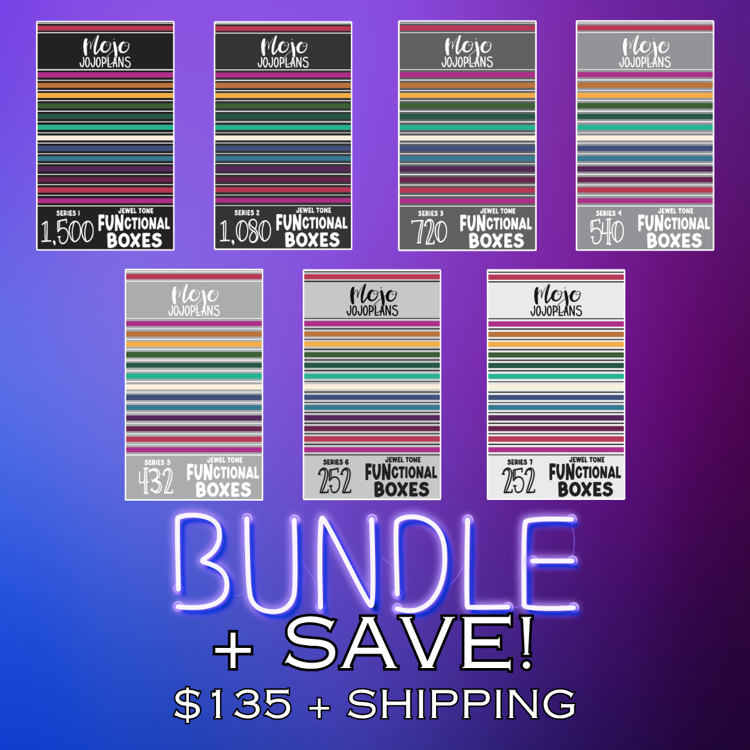Jewel Tone FUNctional Boxes Bundle (No Box)