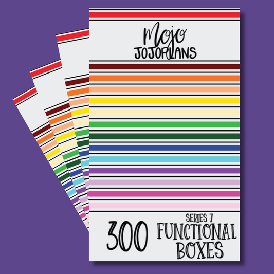 Functional Boxes SERIES 7 Sticker Book
