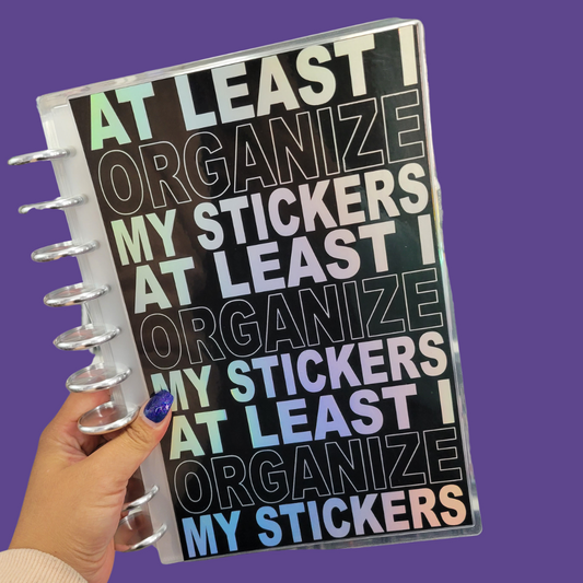Sticker Storage- At Least I Organize