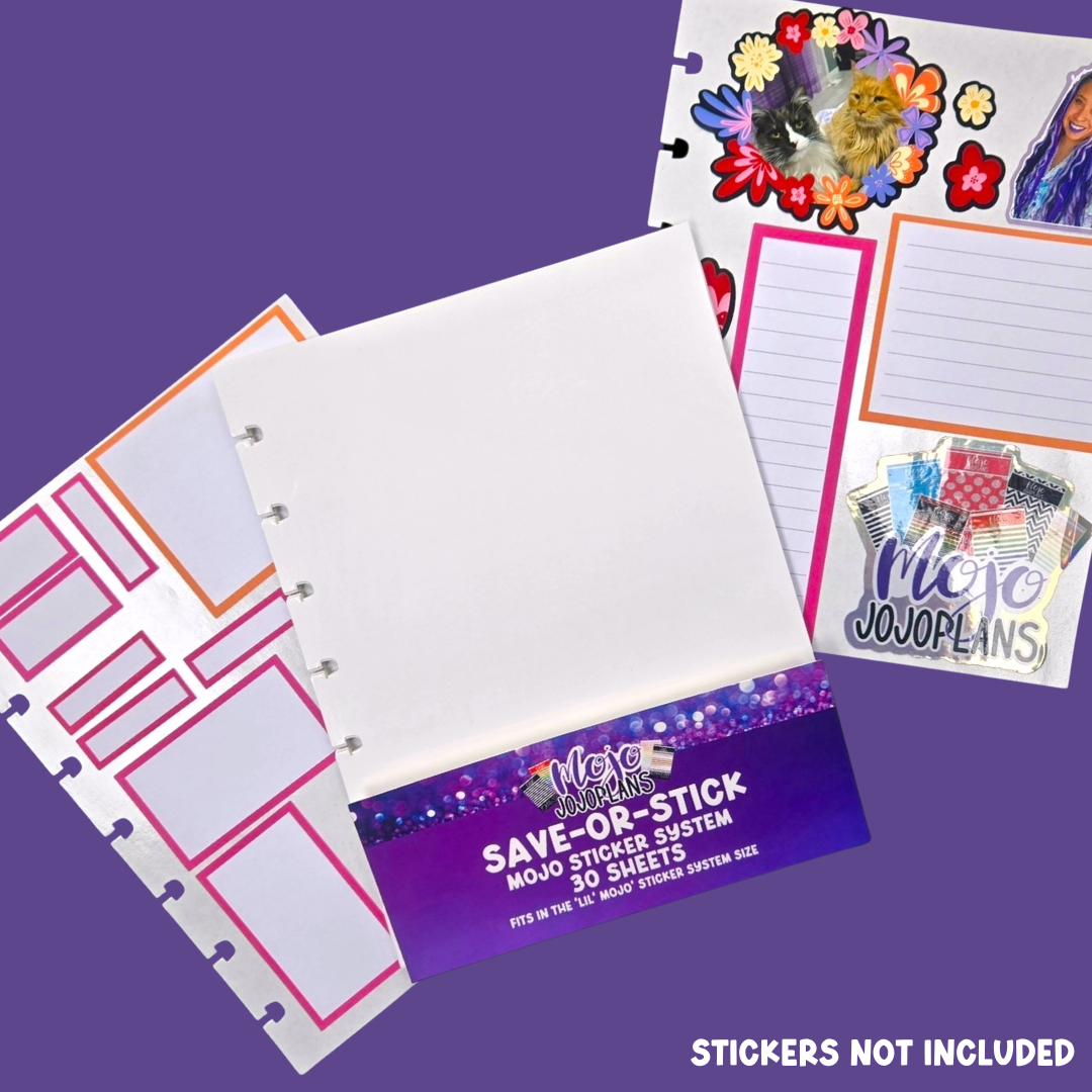 'Lil' Mojo' MOJO Sticker System Save-Or-Stick Release Paper