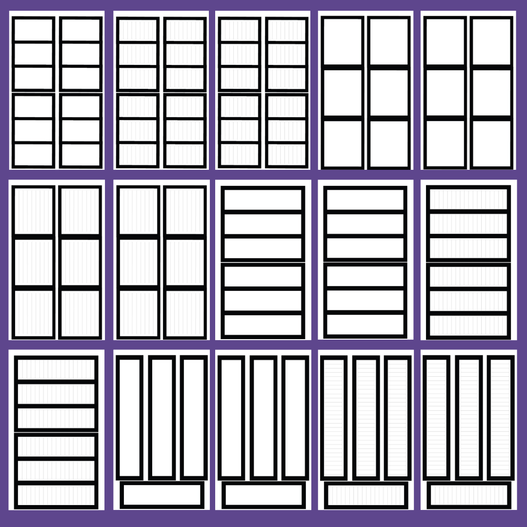 NEW Black Boxes Sticker Book