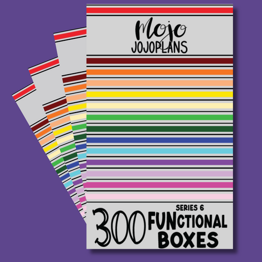 Functional Boxes SERIES 6 Sticker Book
