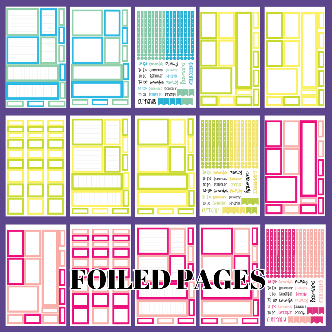 NEW Summer Boxes 2.0 Sticker Book