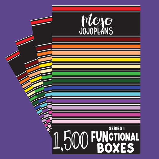 Functional Boxes SERIES 1 Sticker Book
