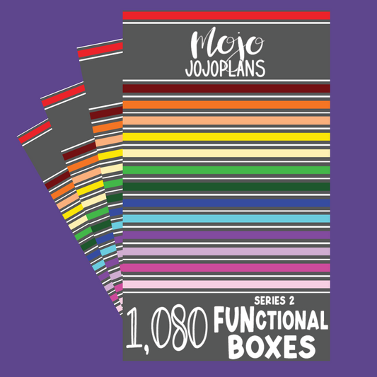 Functional Boxes SERIES 2 Sticker Book