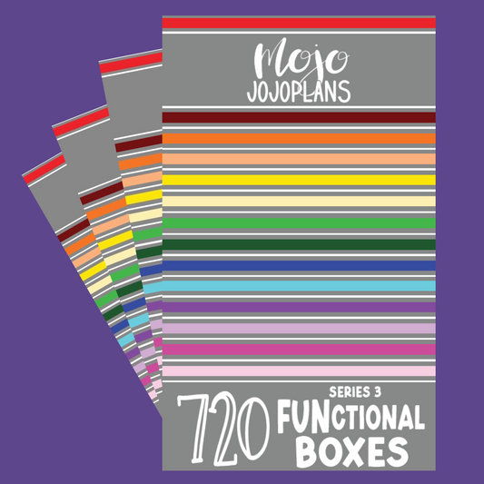 Functional Boxes SERIES 3 Sticker Book