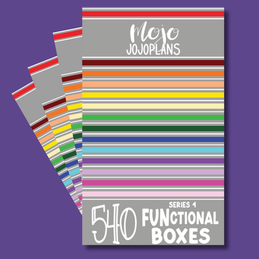 Functional Boxes SERIES 4 Sticker Book