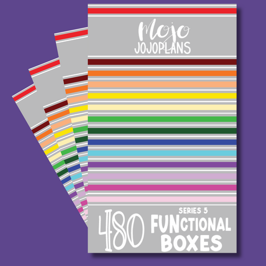 Functional Boxes SERIES 5 Sticker Book