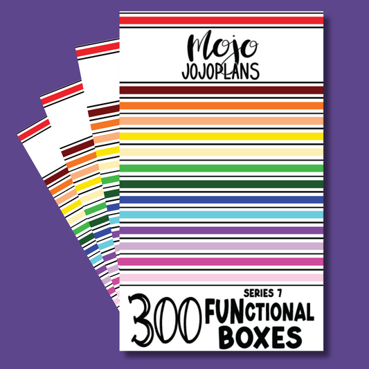Functional Boxes SERIES 7 Sticker Book