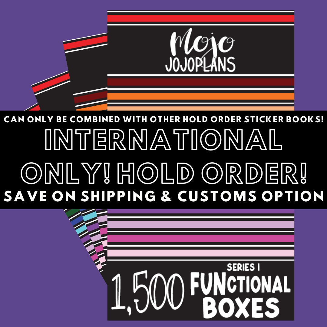 INTERNATIONAL ONLY- Classic Sticker Books Options (No U.S. Orders)