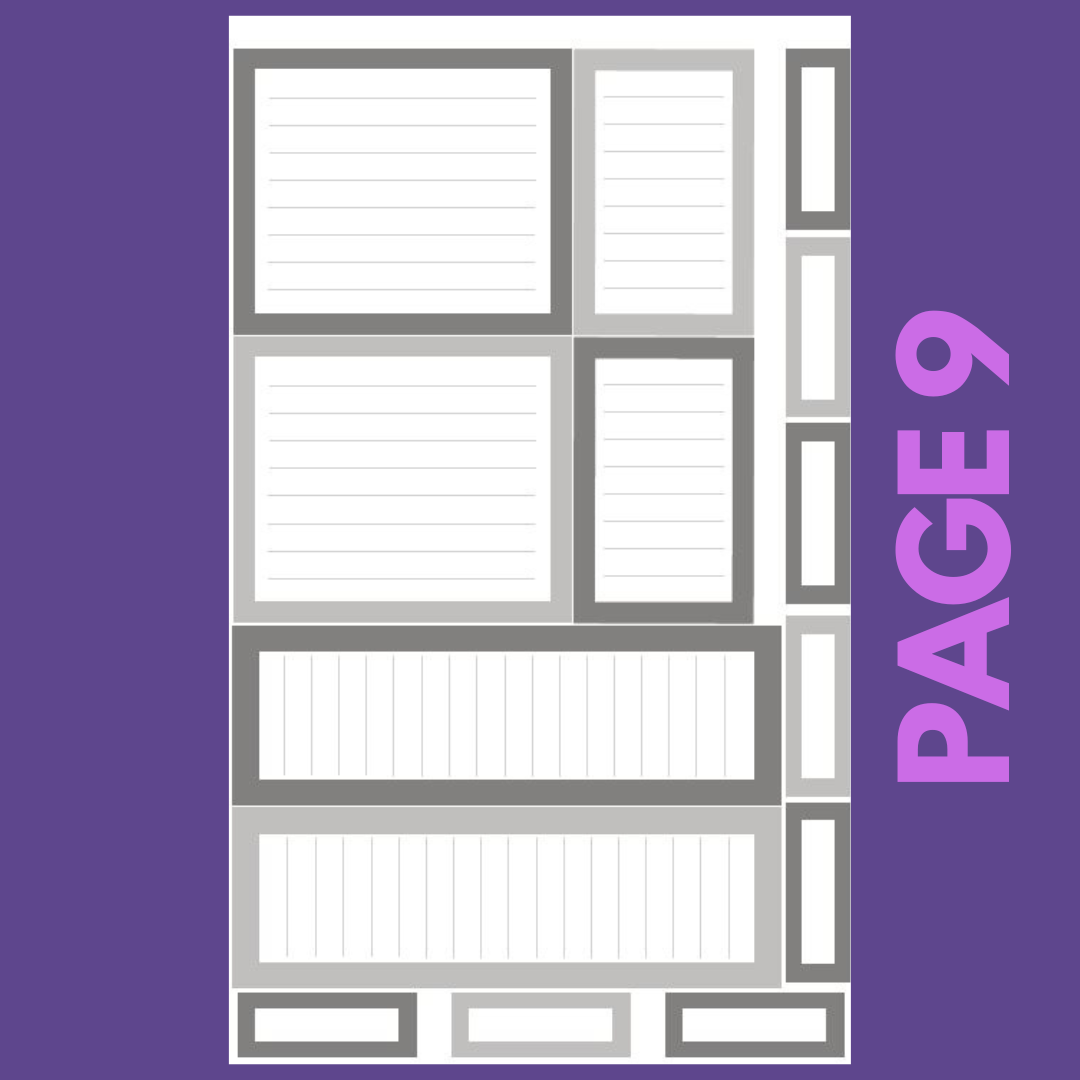 INDIVIDUAL SHEETS Neutral Boxes
