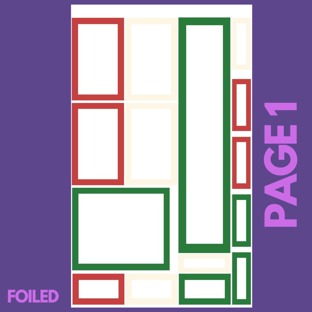 INDIVIDUAL SHEETS Winter Boxes 2.0