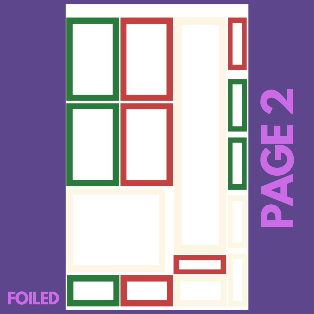 INDIVIDUAL SHEETS Winter Boxes 2.0
