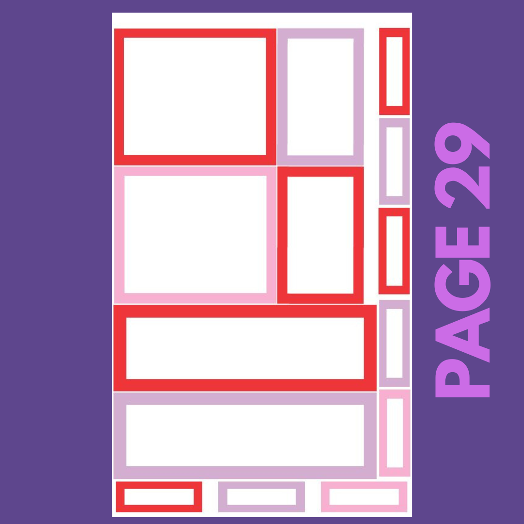 INDIVIDUAL SHEETS Winter Boxes 2.0