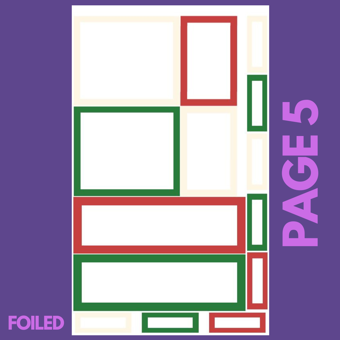 INDIVIDUAL SHEETS Winter Boxes 2.0