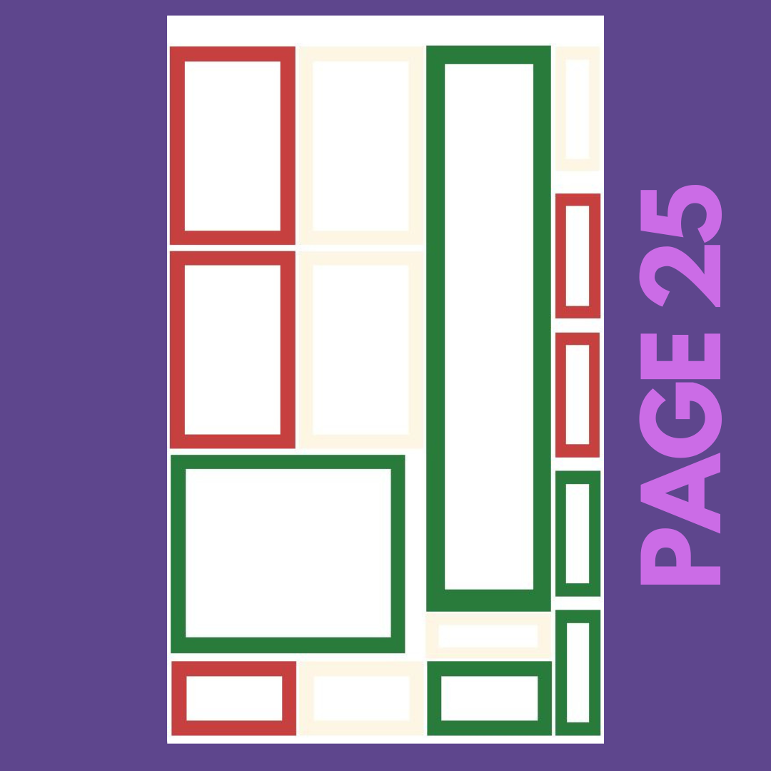 INDIVIDUAL SHEETS Winter Boxes