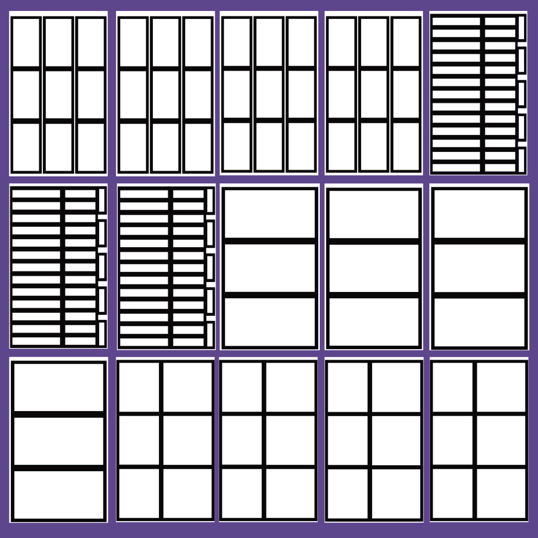Black Dashboard Boxes Sticker Book- FINAL SALE