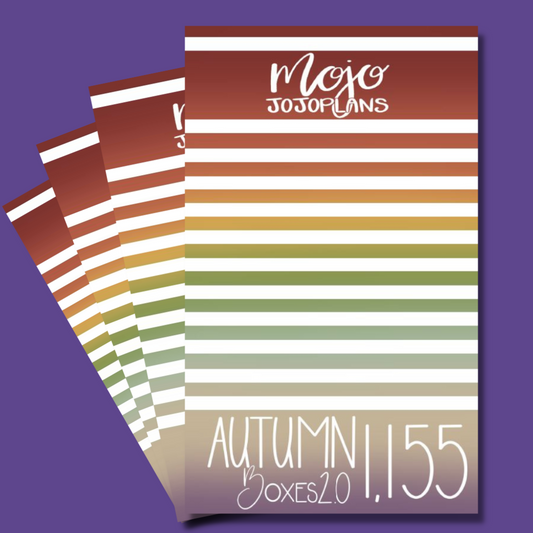 Autumn Boxes 2.0 Sticker Book