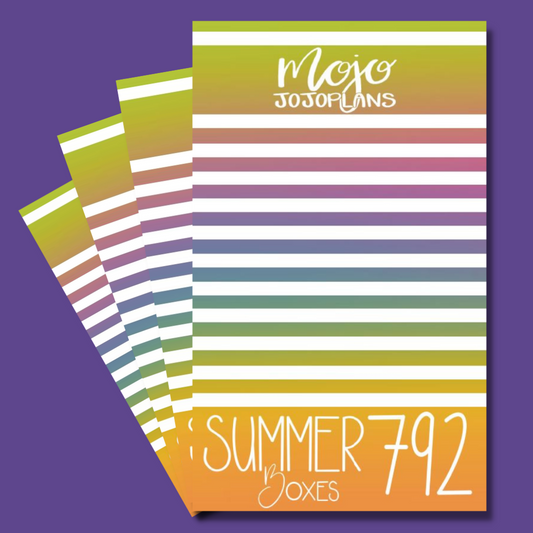 Summer Boxes Sticker Book (Discontinued Version)