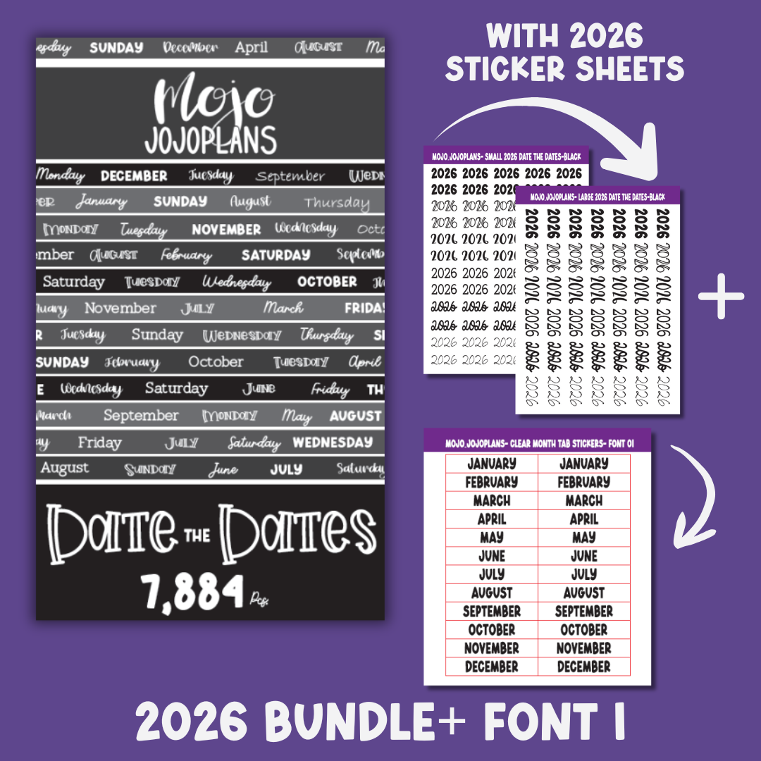 2026 Date the Dates Bundle