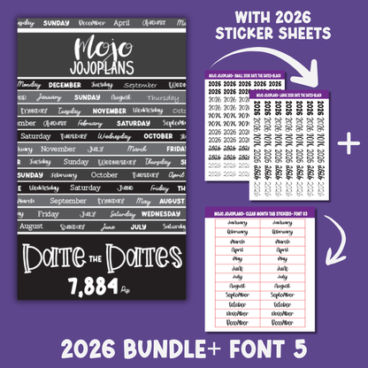 2026 Date the Dates Bundle