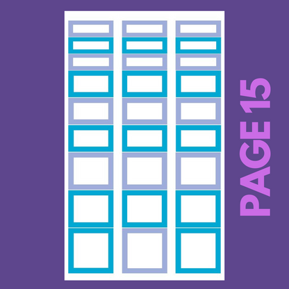 INDIVIDUAL SHEETS Spring Boxes