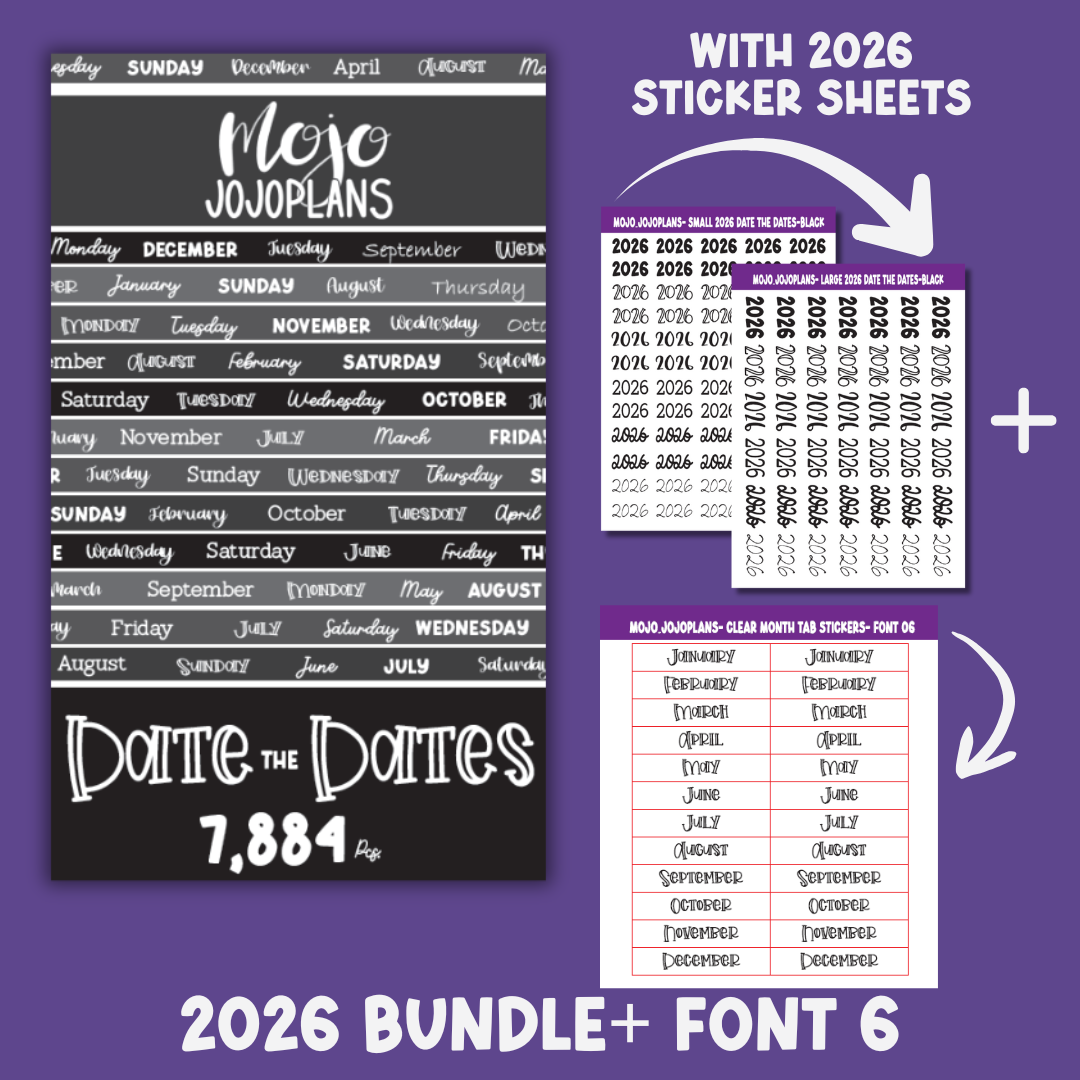 2026 Date the Dates Bundle