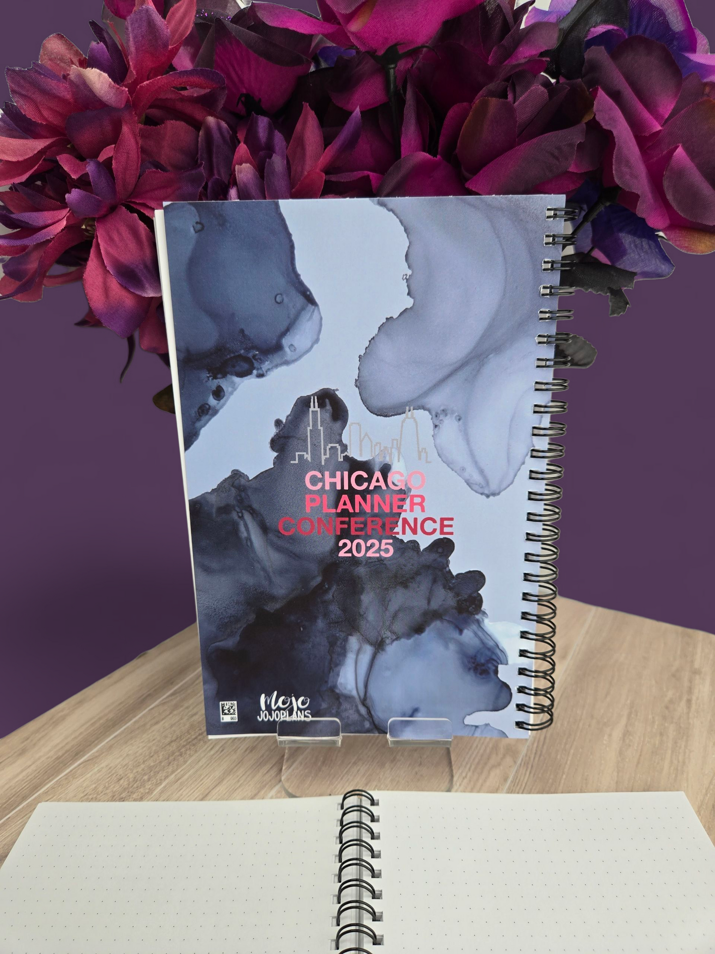 CPC- Create Plan Connect (Blue) Spiral notebook